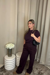 Wildberry Cropped Knit